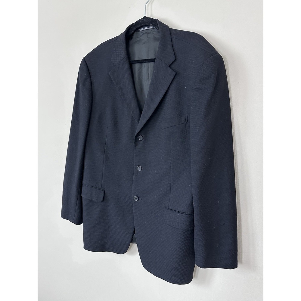 Ermenegildo Zegna 48R Soft Wool Blend Casual 3 Button Suit Blazer Jacket